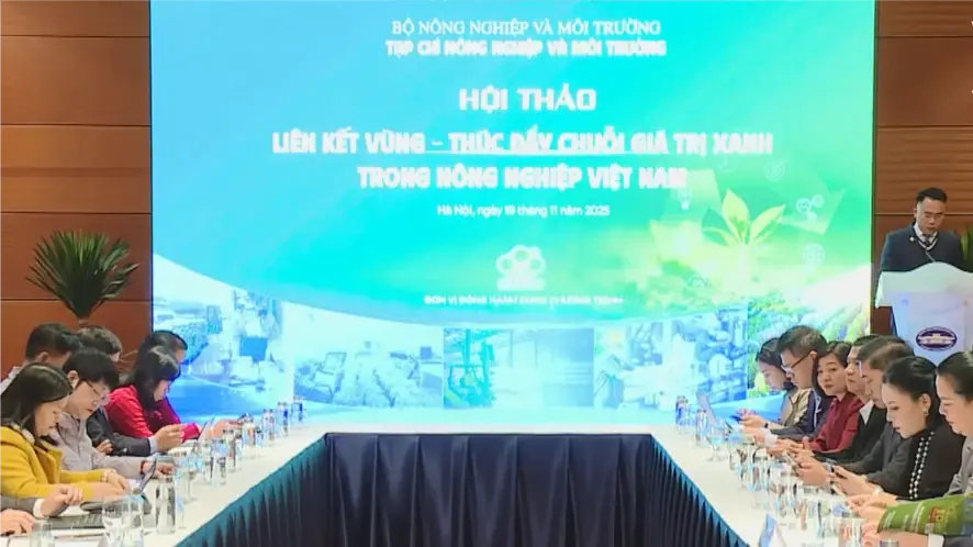 Giải pháp phát triển chuỗi giá trị xanh nông nghiệp Việt Nam